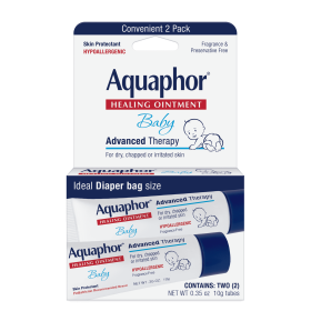 Aquaphor Baby Healing Ointment, Baby Skin Care and Diaper Rash, On-the-go