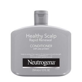 Neutrogena Healthy Scalp Rapid Renewal Conditioner with Pea Protein, UV Damage Protecting, 12 fl oz