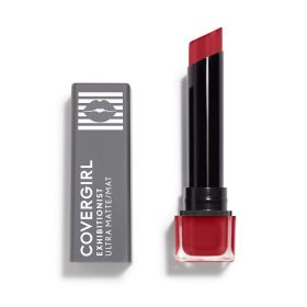 COVERGIRL Exhibitionist Ultra-Matte Lipstick, The Real Thing, 0.09 oz