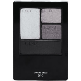 Maybelline Expert Wear Eyeshadow Quads, Charcoal Smokes