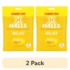 (2 pack) HALLS Relief Honey Lemon Cough Drops, Economy Pack, 80 Drops