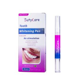 Teeth Whitening Pen (4 Pcs), 30+ Uses, Effective, Painless, No Sensitivity, Travel-Friendly, Easy to Use, Beautiful White Smile