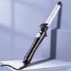 S1 Rotating Curling Iron in White | 1 inch Barrel for All Hair Types | Automatic Curling Iron | Easy-to-use Curling Wand | Long-Lasting, Salon-Quality