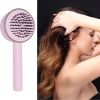 3D Air Cushion Massager Brush With Retractable Bristles Self Cleaning Hair Brush Massage One-key Self-cleaning Hair Brush Anti-Static Airbag Massage C